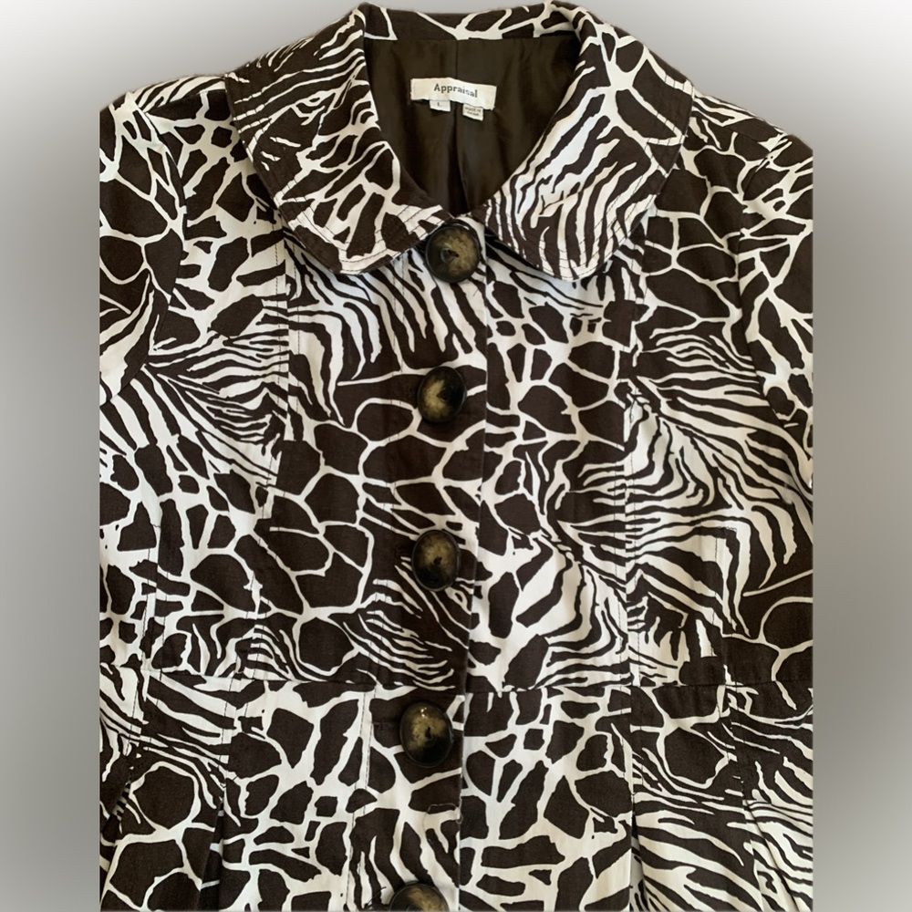 Appraisal Light Statement Button Jacket With Bell… - image 4